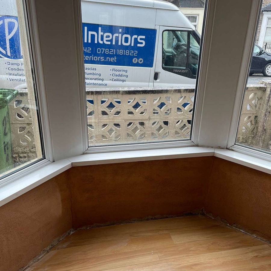 CPH Interiors van outside a property in South Wales